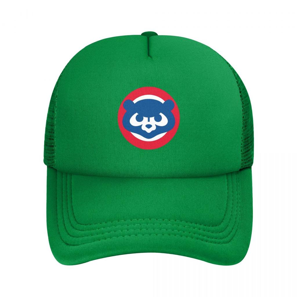 Эластичная бейсбольная кепка Chicago Baseball-Cub, сетчатая бейсболка, регулируемая шляпа с застежкой Snapback для женщин унисекс, удобная дышащая