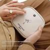 Портативная сумка для украшений Многослойная упаковка для браслетов из кристаллов С кисточкой Молния Кольца Серьги Ожерелье Мешочек для украшений Сумка-витрина