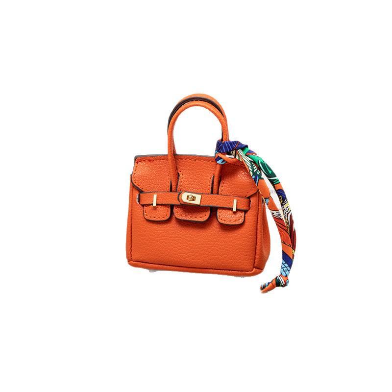 Платиновый мини-подвеска кошелек для монет и ключница - Креативный, милый шарм