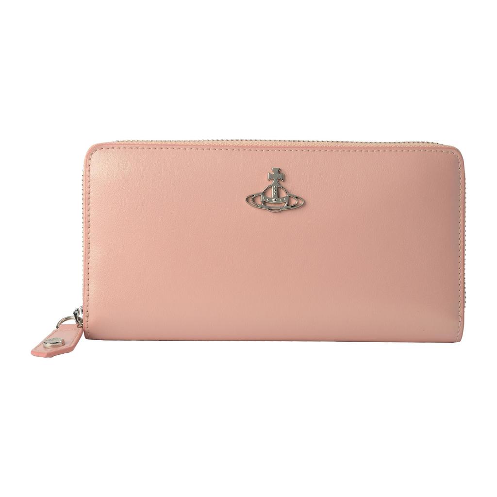 Круглый кошелек на молнии Vivienne Westwood (L0038 G401) розовый (51050022 L0038 G401)