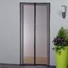 Curtain Mosquito Net for Magnetic Door - H220 Cm X W100 Cm - Black Polyester
