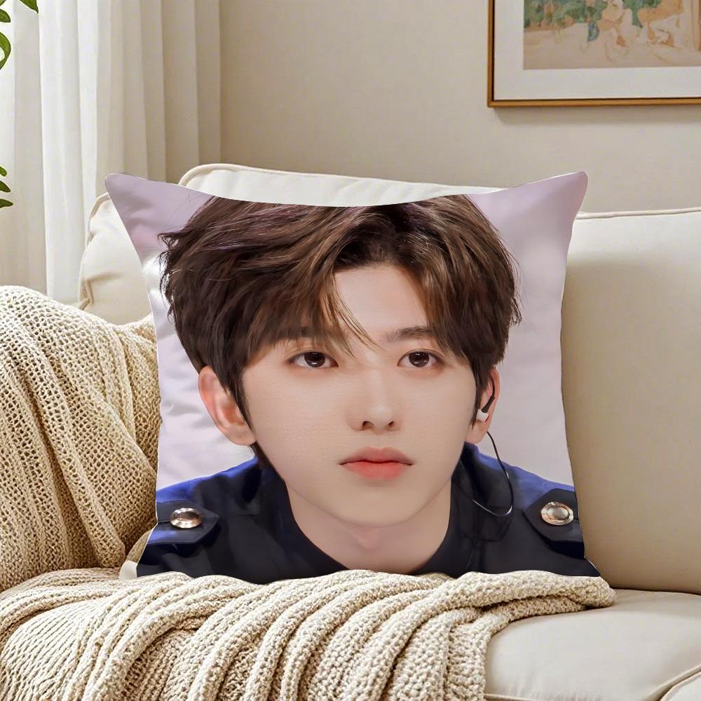Подходит для подарка фанатам Chinese Star CCai Xukun Наволочка на подушку Льняная наволочка Мягкая для дивана кровати Декор комнаты дома