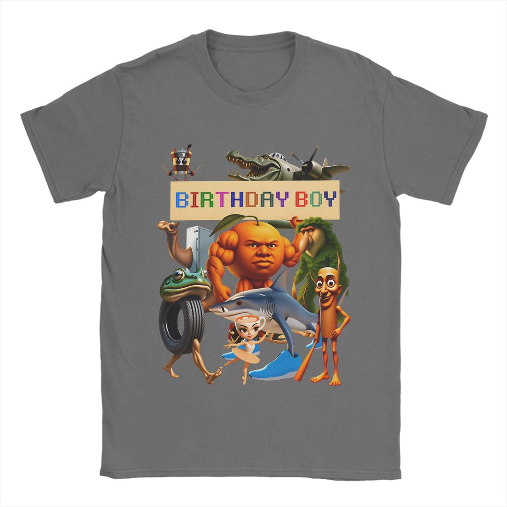 Italian Brainrot Birthday Boy T Shirt Beach Cotton TShirts For Mens Hip Hop Casual Tshirt Short Sleeve Street Style Clothing