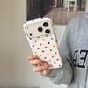 Korean Style Colorful Polka Dot Sticker for Apple 16 Pro Max & iPhone 15 Pro Case