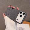 Ретро Жесткий Чехол с Узором из Углеродного Волокна и Кевлара Для iPhone 17 Air 16 15 14 Plus 13 12 Pro Max 11 Текстура Полосок Защитный Бампер