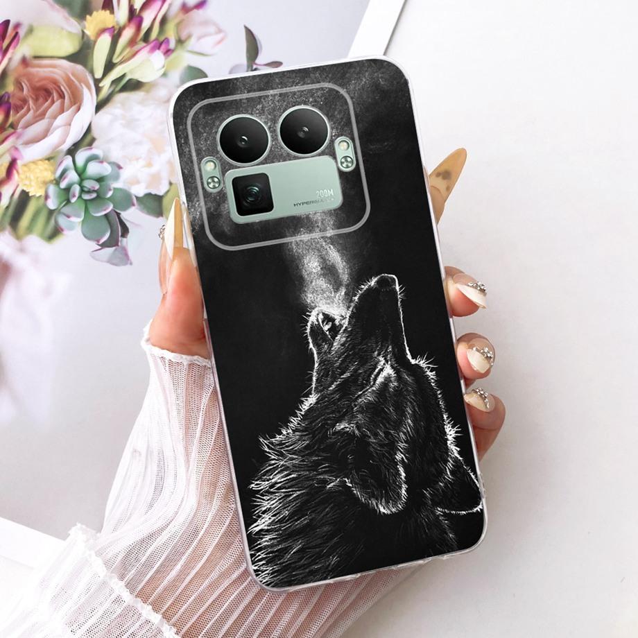 Роскошный Мультяшный Цветочный Прозрачный Чехол Для Телефона Realme GT8 GT 8 Pro RMX5210 Funda Ударопрочный Мягкий ТПУ Силиконовый Задний Чехол Coque
