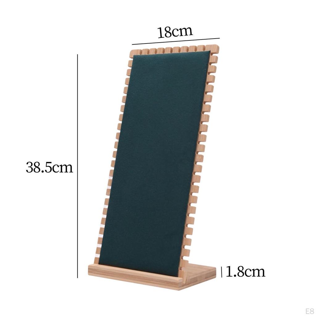 Pendant Display Stand Multiple Bust Easel Showcase Chain Organizer for Countertop Tabletop Decor