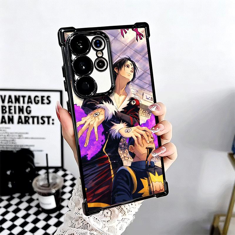 Чехол для телефона Hunter X-Hunters Chrollo с покрытием для Samsung Galaxy S24 S25 FE S26 Edge S23 Ultra S22 S21 Plus S20 Защита от падения Airbag