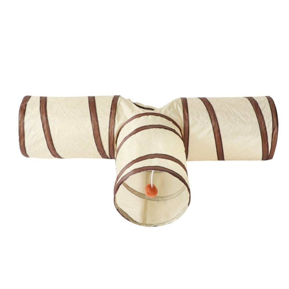 Дышащий кошачий туннель, складная палатка для домашних животных, игрушка для развлечений, портативная палатка для кролика, морской свинки, кролик