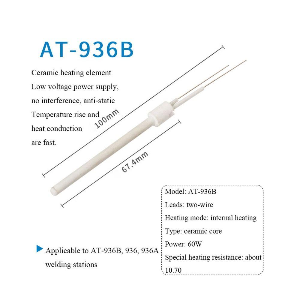 Оборудование Паяльная станция 4-проводной адаптер Нагревательный элемент Керамический нагревательный сердечник Паяльник