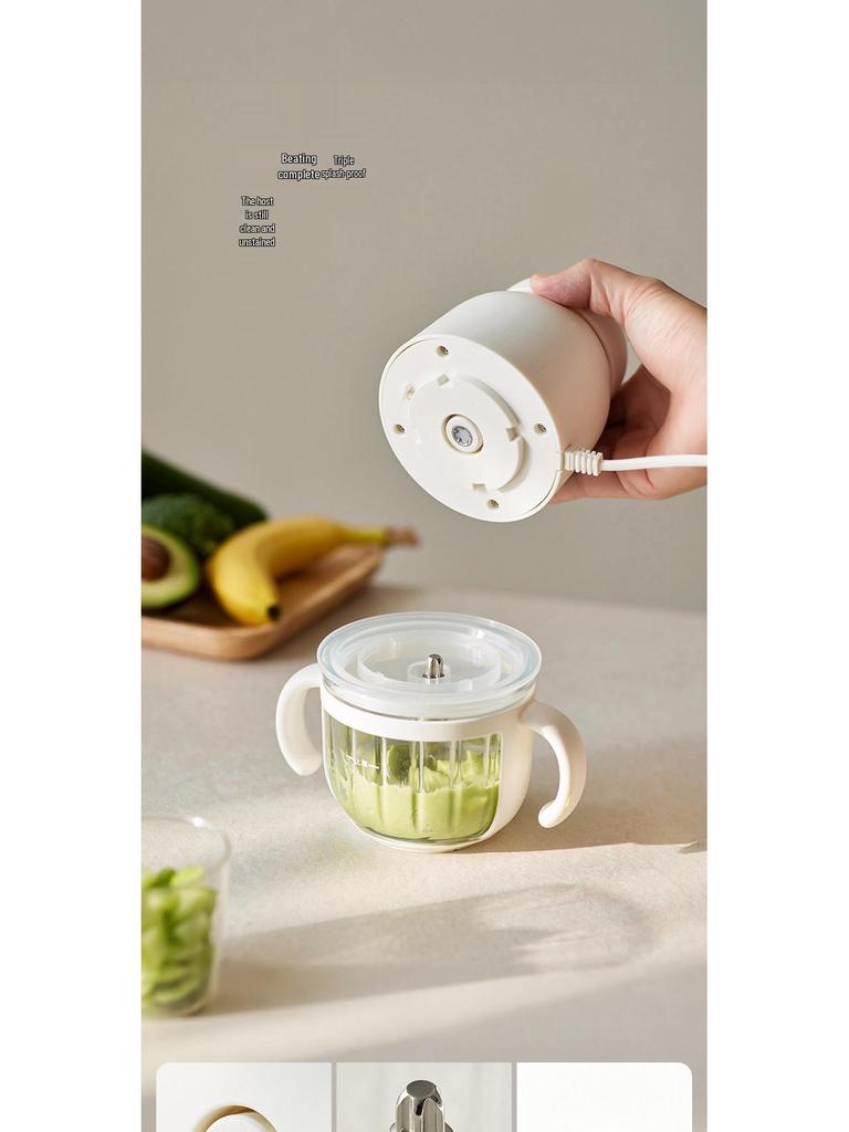 Мгновенный прибор для приготовления детского питания Olayks: Многофункциональный блендер и измельчитель для пюре, каш и фарша