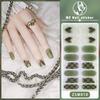 ZSM 3D Gel Nail Wraps, New Viral Elegant Style Waterproof Long Lasting Nail Stickers, No Top Coat Required