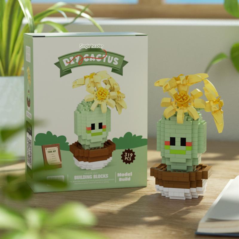 Совместимые с Lego фигурки панды «Лунные цветы» строительные блоки - Детская игрушка к Празднику середины осени