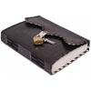 Leather Diary Journal With Lock Notepad Writing Book With Lock And Key Handmade