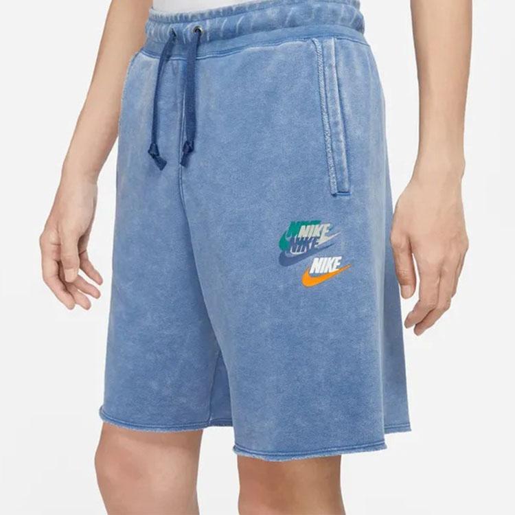 Nike Повседневные шорты мужские синие умеренные DV3315-410