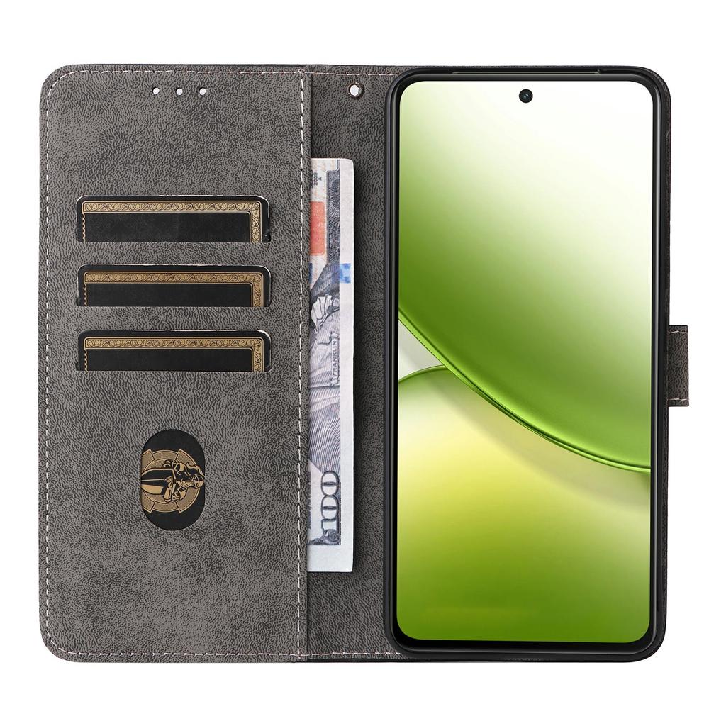 Для vivo Y400 5G/4G Чехол Кошелек с RFID-блокировкой Кожаный чехол-подставка для телефона с ремешком