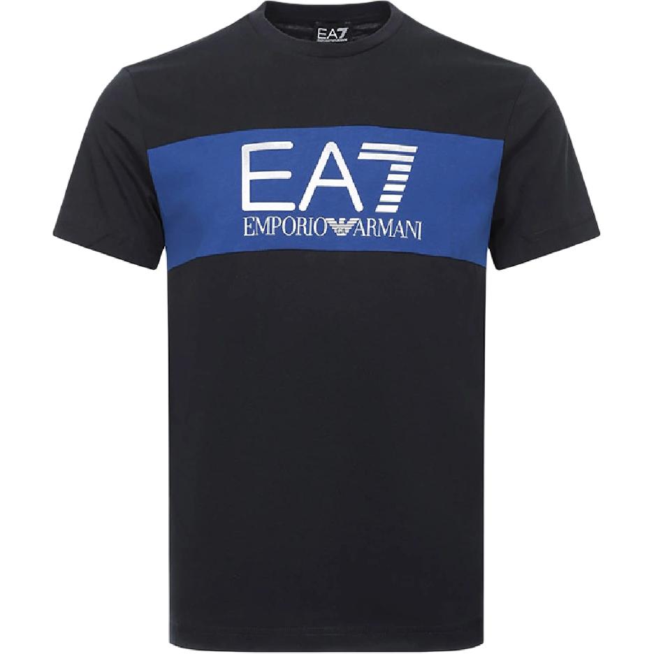 Emporio Armani Мужская футболка EA7 с принтом, круглым вырезом, коротким рукавом и буквой 6ZPT20-PJ02Z-1578