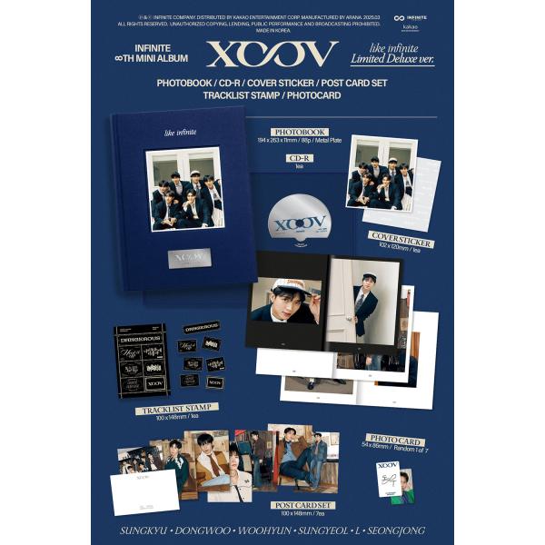 (Limited Deluxe ver.) INFINITE [LIKE INFINITE] 8th Mini Album