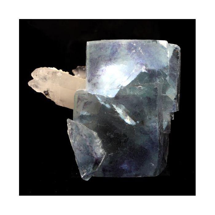Pierres et Minéraux. Fluorite + Quartz. 2034.0 ct. Taolin Mine, Linxiang, Hunan, Chine.