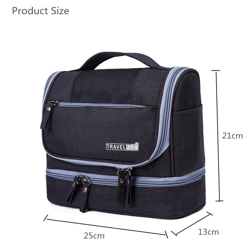 Водонепроницаемая мужская подвесная косметичка Оксфорд, органайзер для путешествий, косметичка для женщин, предметы первой необходимости, косметичка, сумка для туалетных принадлежностей