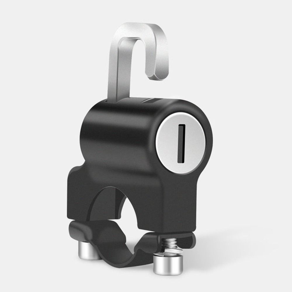 Security Motorcycle Helmet Lock Universal Metal Handlebar Lock Anti-theft Lock Bicycle