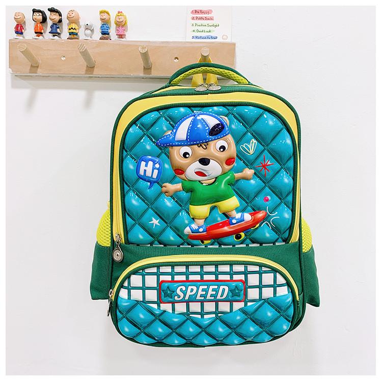 Stylish And Spacious Casual School Backpack For Kids And Students With Cartoon Design