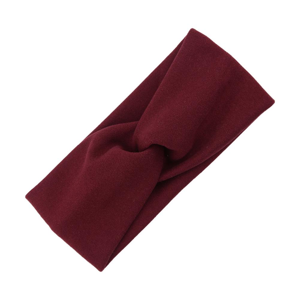 Классическая европейская и американская модная спортивная повязка на голову для макияжа и умывания лица