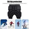 Unisex Protective Guard Pad EVA Thickened Hip Protector Anti-Fall Butt Protection Pad Adjustable for Adults Kids Skate Ski