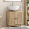 Washbasin Cabinet EDE Sonoma Oak 59.5 x 31.5 x 59 cm