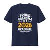 Proud Grandma Of A 2026 Graduate T Shirt Class Graduation Senior vintage Washed streetwear homme Versatile Casual graphic