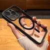 Роскошный чехол для телефона Magsafe с магнитной беспроводной зарядкой для iPhone 15 14 13 12 11 Pro X XR XS Max 7 8 SE, противоударный бампер