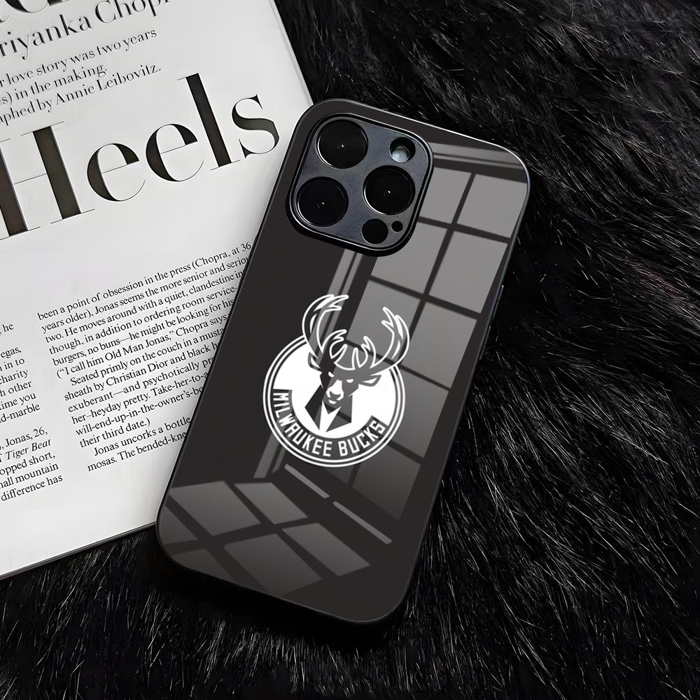 Горячий чехол для телефона J-Jagermeisters для IPhone 17 Air 16 E Pro Max 15 14 13 Mini 12 Pro 11 Max Plus Черная стеклянная крышка
