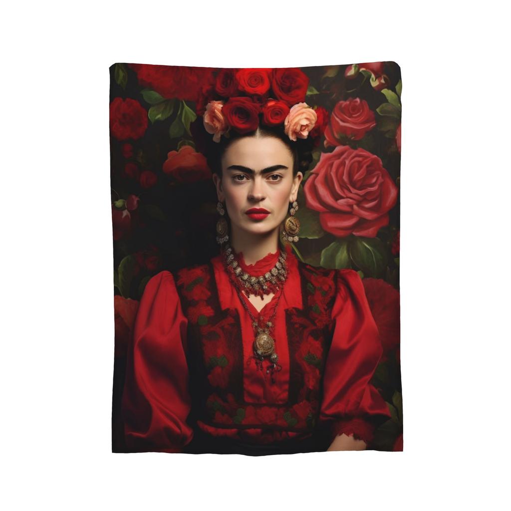 Ф-Фрида К-Кало Флисовый плед Пледы для дивана автомобиля Легкое тонкое одеяло для спальни,