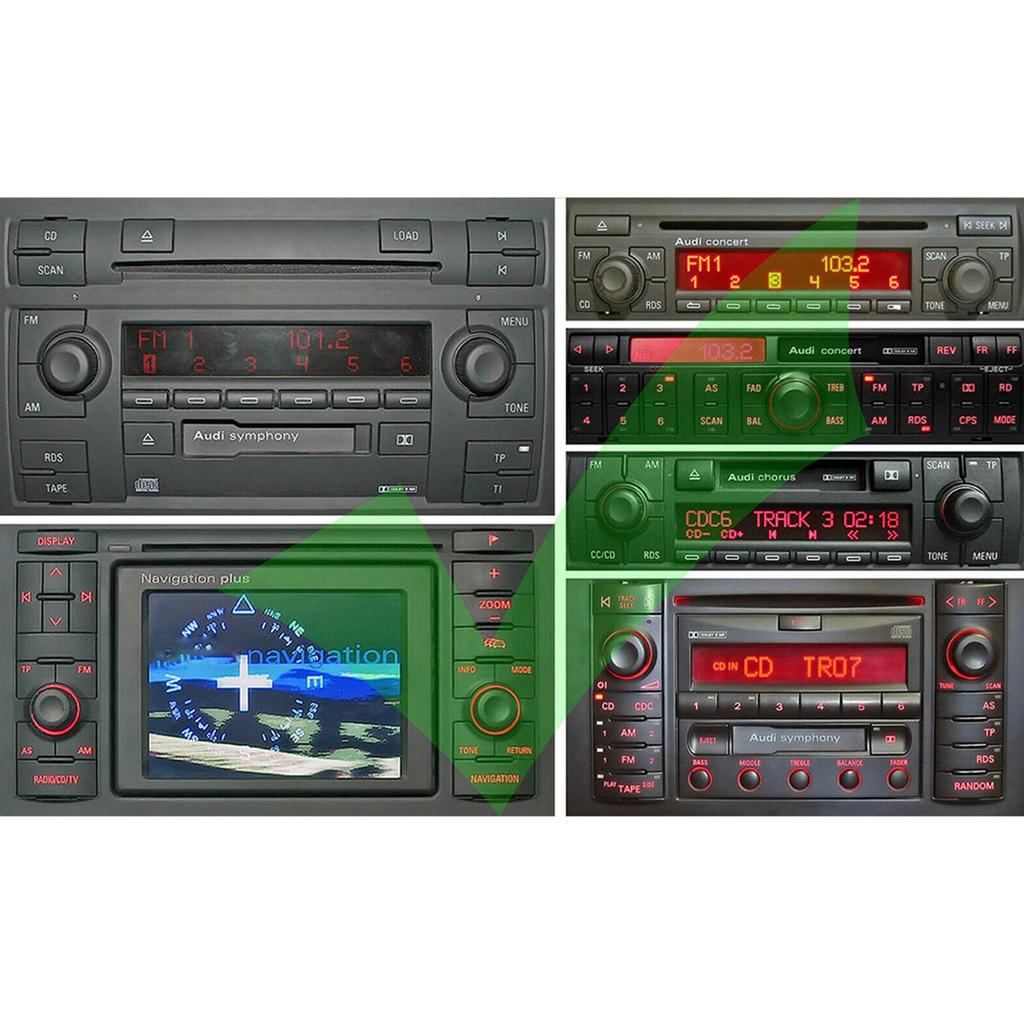 20-контактный 8-контактный аудиоадаптер Bluetooth 5.0 Радиоразъем Автомагнитола Подходит для A2 A3 8L 8P TT