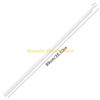 F26C Window Blind Wand Replacement with Hook and Handle Vertical Blind Stick for Smooth Operating Plastic Curtain Pull Rod