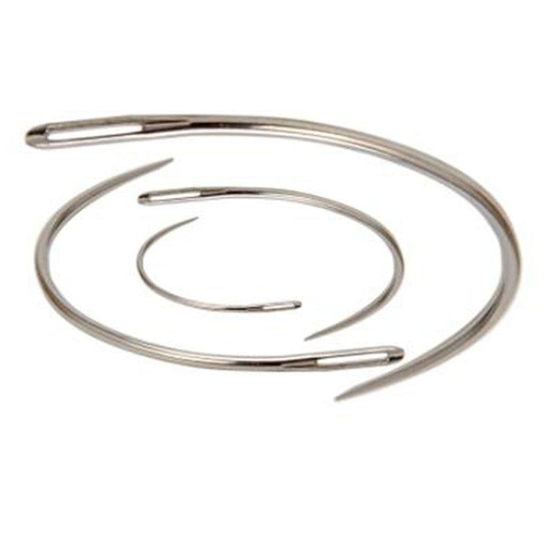 4 шт. швейных игл для ручного ремонта, инструмент для заплаток, швейные иглы для ручного ремонта обивки, ковров, кожи, холста, кожевенных изделий