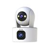 Qiaoan 10 Мп двойная линза 360° WiFi камера безопасности CN вилка (адаптер в комплекте)