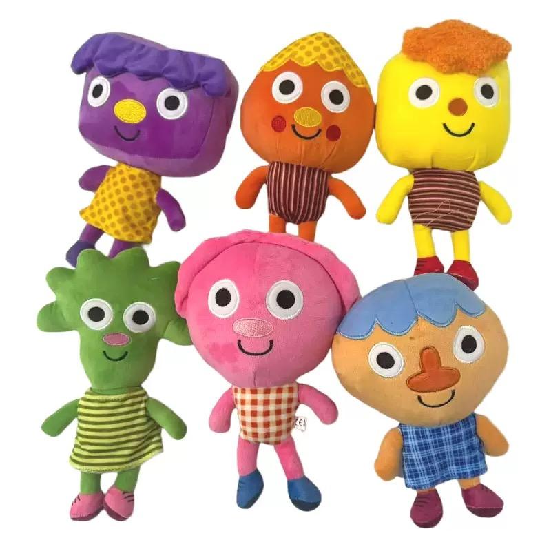 New Cute Super Simple Songs Noodle Pals Plush Toys Cute Cartoon Soft Stuffed Dolls Pink and Blue Characters Kids… More