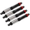 4PCS RC Shock Absorber Universal CNC Machined Aluminum Alloy High Strength RC Spring Damper 120mm
