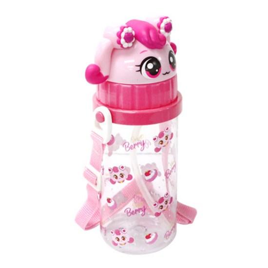 Reburn Sweet and Sour Catch Tinipping 3D Straw Strap Water Bottle, a Popular Character In Korea