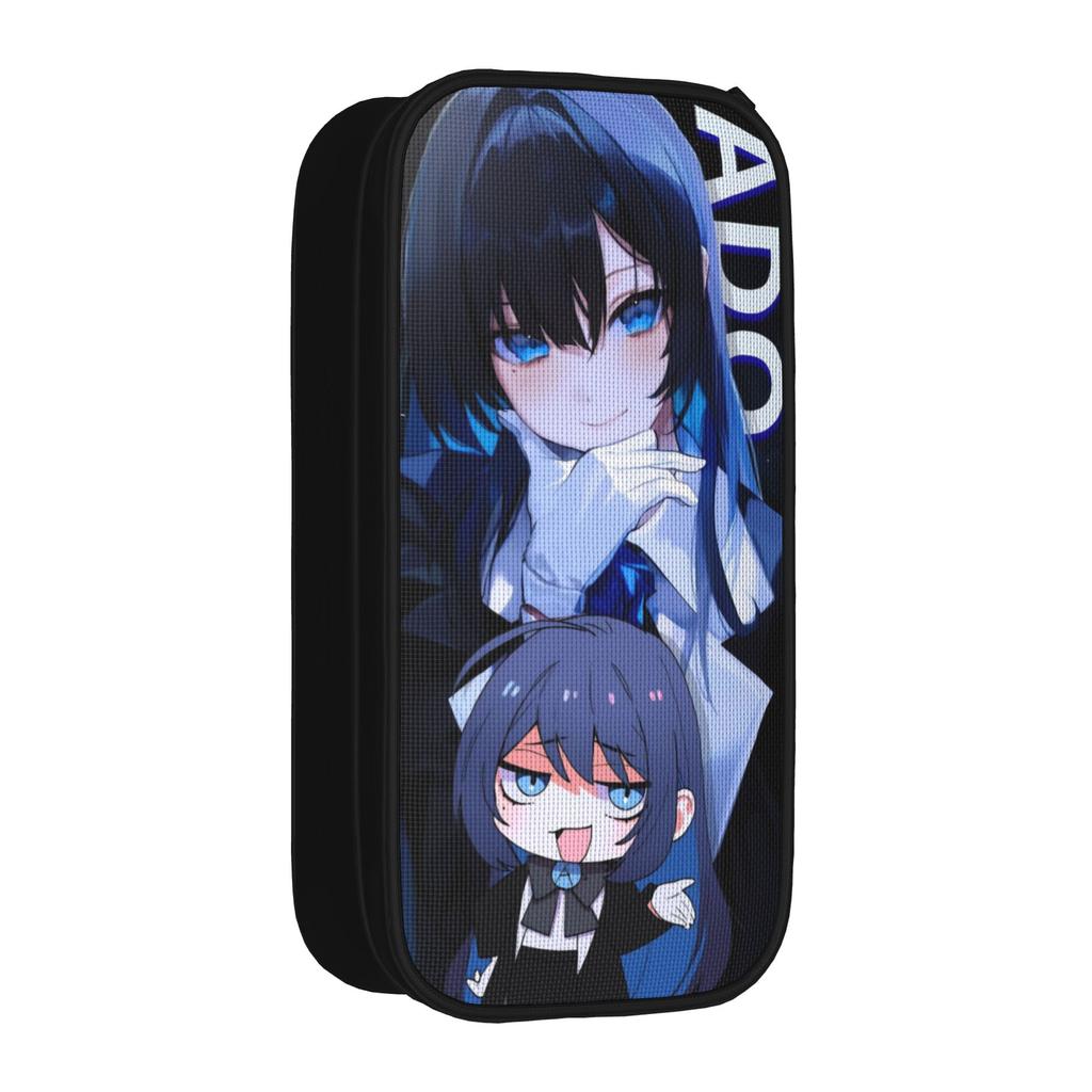 New Ado Hibana Tour Pencil Cases Pencilcases Pen Holder for Girl Boy Big Capacity Bag School Supplies Gifts Stationery