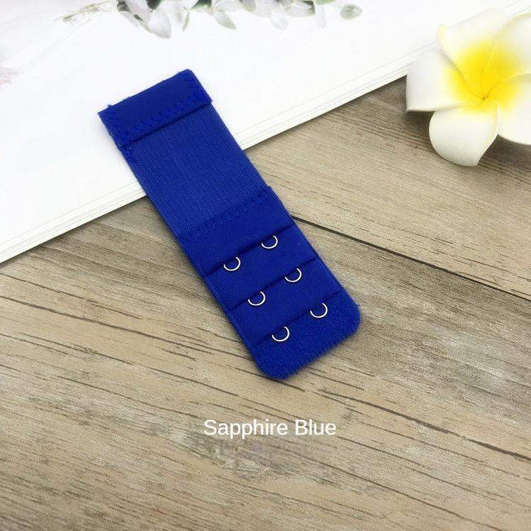 Эластичная эластичная маленькая двубортная пряжка-удлинитель нижнего белья Удлинитель бюстгальтера с крючком и застежкой на глаза Трехрядная пряжка с 2 пряжками Удлинительная пряжка