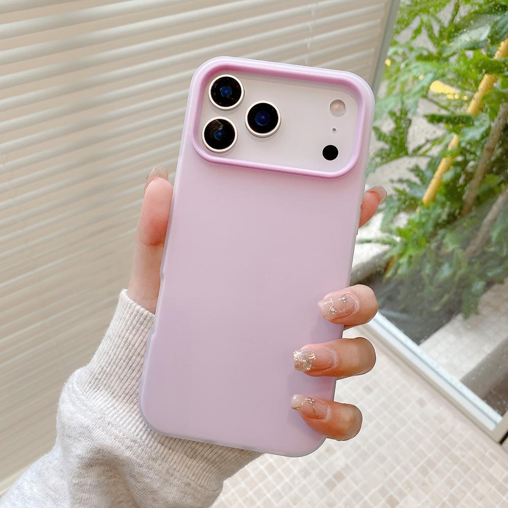 Чехол-кошелек 2 в 1 противоударный для iPhone Air 17 16 15 14 13 Pro Max Конфетный цвет Матовый жесткий чехол Гибридный корпус Мягкий чехол