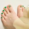 Glaze Pedicure Green Tete