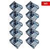 10Pcs M4 M5 M6 U Type Car Self-tapping Nut Clip Nut Kit Suitable for Motorbike Fairing Mudguard Fasteners Auto Parts #468825