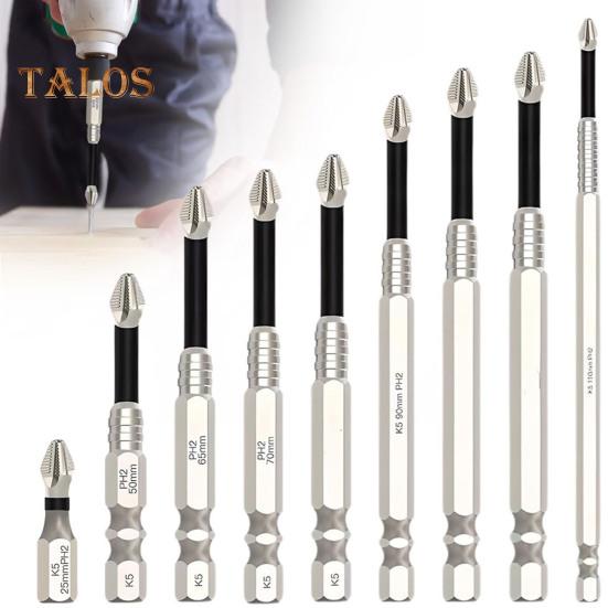 Набор магнитных сверл для отвертки, высокопрочные, устойчивые к ржавчине, высокоскоростные, с крутящим моментом, противоскользящие, прочные магнитные сверла