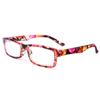 Women Portable Vintage Flowers Ultra Light Frame Reading Glasses Eyeglasses Eye Protection
