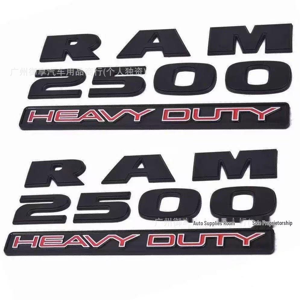 Fits Dodge RAM 1500/2500/3500 Heavy Duty Emblem Side Fender Sticker
