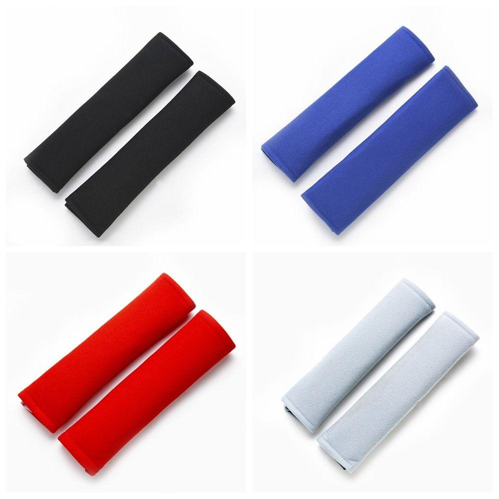 2Pcs Brushing Car Shoulder Cover Sponge Seatbelt Shoulder Protector Seat-belt Accessories