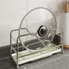 Space Saving Cookware Storage Rack Stainless Steel Cutting Board Holder  Restaurant